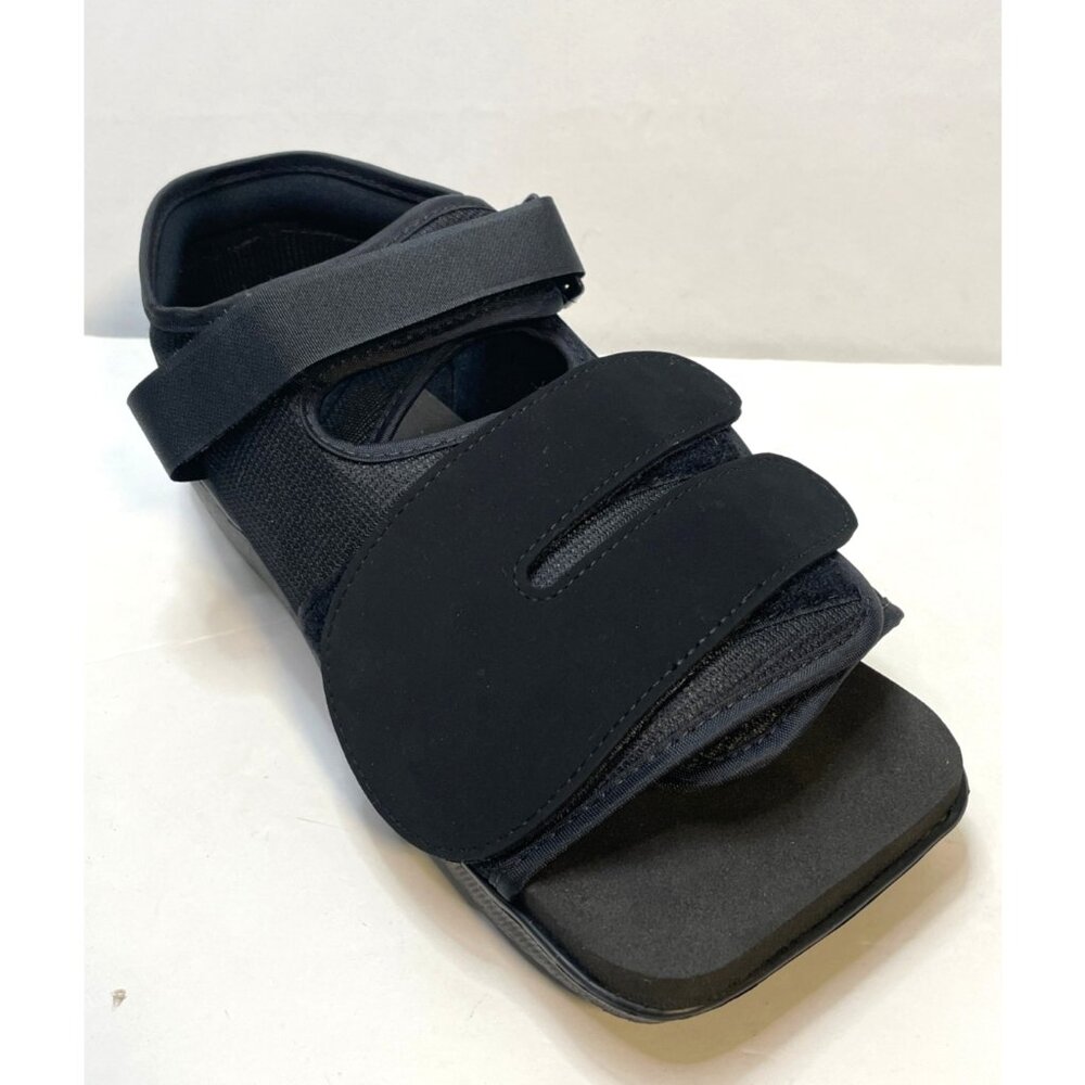 Ossur square toe post op shoe mens medium 11 foot brace medical adult black